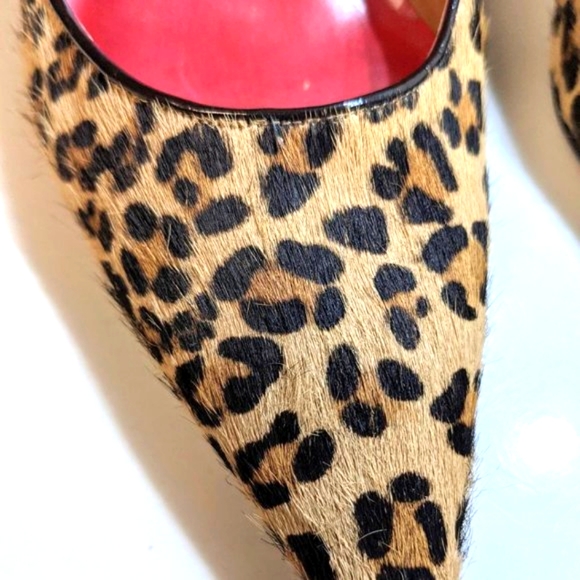 🐆Bandolino Leopard Calf Hair Pump- Size 7M. A classic shoe. - Picture 7 of 14